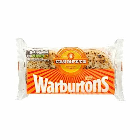 اشتري Warburtons Deliciously Fluffy 6 Crumpets في الامارات