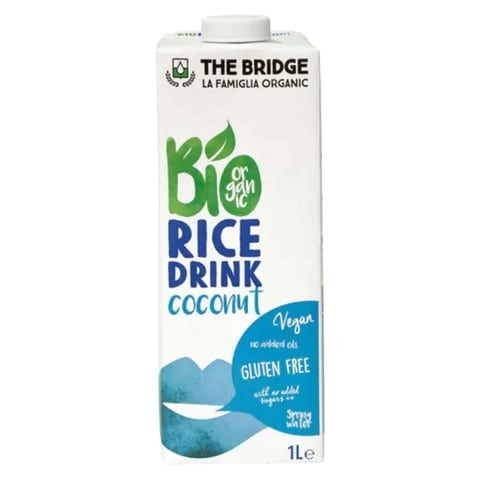 The Bridge Bio Organic Rice Drink Coconut 1L