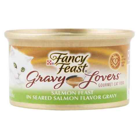 Fancy Feast Gravy Lovers Cat Food Salmon 85g