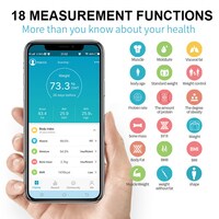 Generic-Multi-Functional Body Fat Scales Home Use Intelligent BT Electronic Weight Scale High Precision Sensors Digital BMI Scale Water Mass Health Body Composition Analyzer Monitor