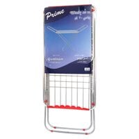 Prime Windy Aluminium Cloth Dryer Silver And Red 20m