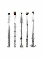 اشتري Generic 5-Piece Harry Potter Magic Handle Cosmetic Brush Set في الامارات