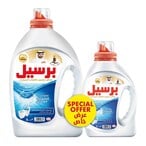 Buy Persil White Liquid Detergent For Top Loading Machines Oud Perfume 3L+1L in UAE