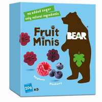 Bear Paws Raspberry And Blueberry Pure Fruit Snacks 20g Pack of 5