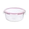Lock &amp; Lock Glass Round Food Container Clear 0.95L