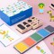 Magic DIY Wooden Stamp Toy Fun Puzzle Printing Pad For Kids Wooden Toys Educational Toys