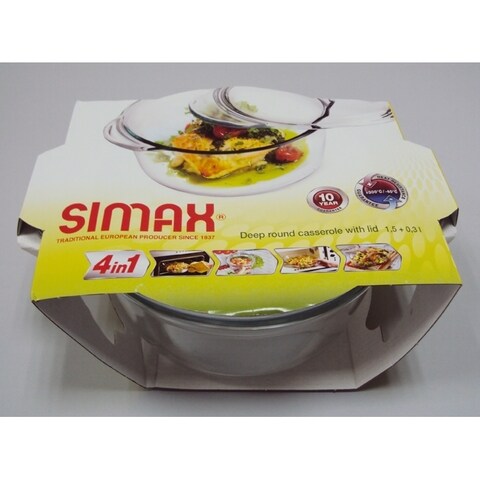 Simax Round Casserole With Lid