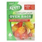 Buy KEEN OVEN BAGS 6 BAGS MEDIUM 0-3KG in Kuwait