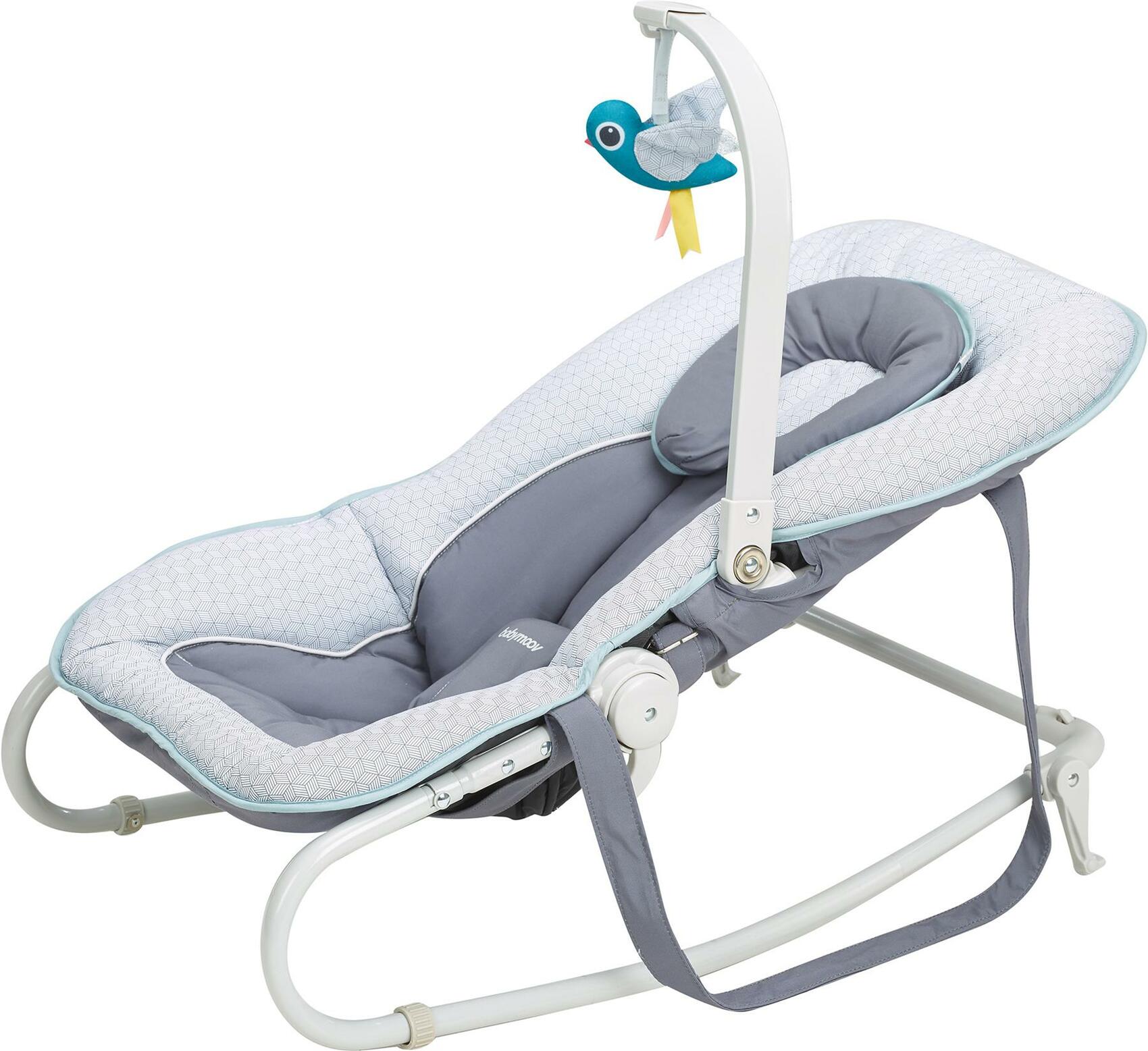 Buy Babymoov Graphik Baby Bouncer Blue A Online Shop Stationery School Supplies On Carrefour Uae