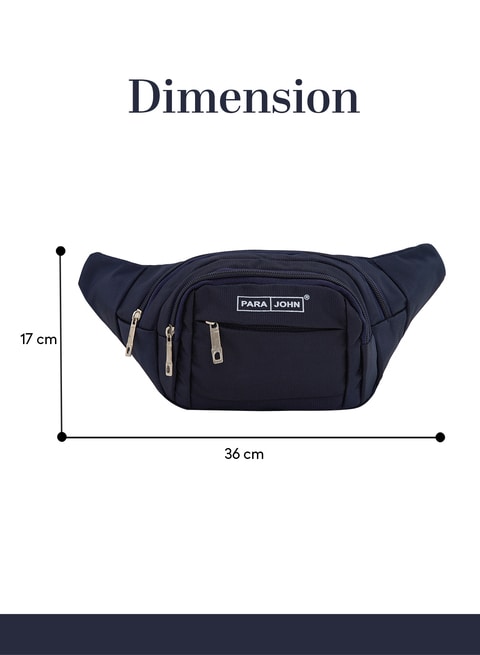 Para John Waist Bag For Men, women with adjustable strap, perfect for travel camping, money belt