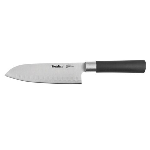 Metaltex Stainless Steel Chef&#39;s Knife Santoku Asia 17 cm