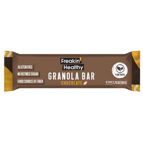 Freakin Healthy Raw Chocolate Granola Bar 50g price in UAE | Carrefour ...