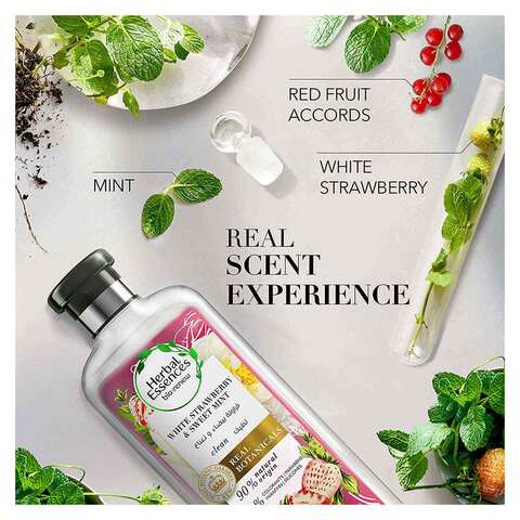 Herbal Essences Bio Renew White Strawberry &amp; Mint Shampoo - 400 ml