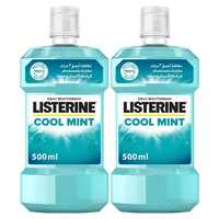 Listerine Mouthwash Cool Mint 500ml Pack of 2