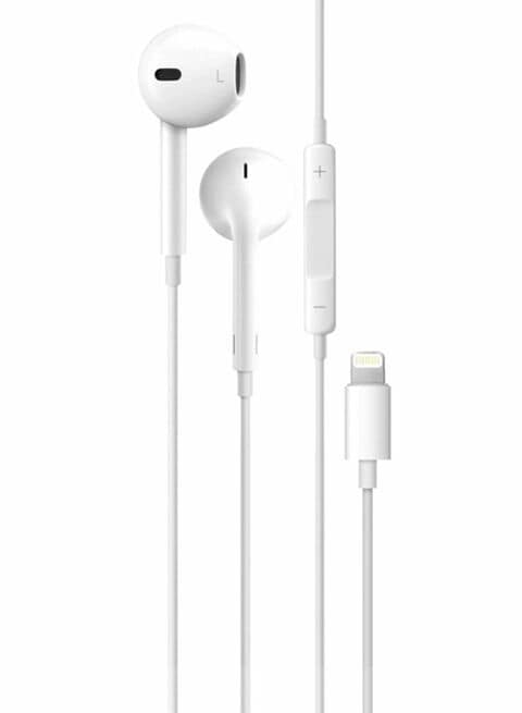Buy Generic Stereo Lightning In Ear Headphone For Apple Iphone X White Online Shop Smartphones Tablets Wearables On Carrefour Uae