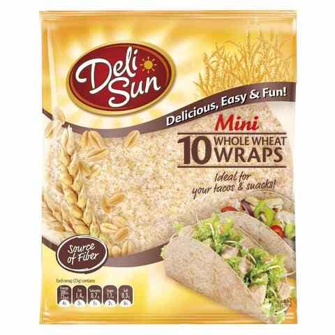 اشتري Delisun Mini Whole Wheat Tortillas- 250 gram في مصر