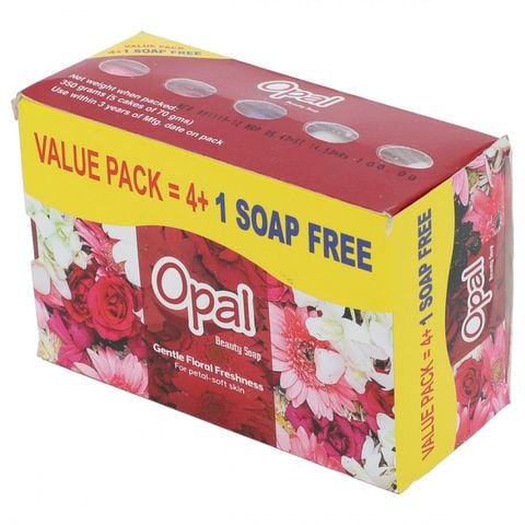 Opal Gentle Floral Freshness Soap 4+1 Pack