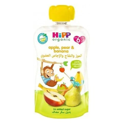 Hipp Organic Apple Pear And Banana Juice 100g