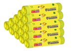 اشتري BLUEBERRY -15-Roll Lemon scented Trash Bag-PERFUMED GARBAGE BAG-Oxo-Biodegradable-10 Gallon-54X60cm-30 pieces Each Roll في الامارات