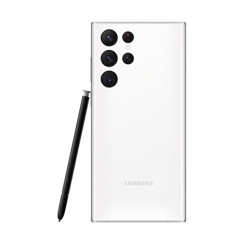 Samsung Galaxy S22 Ultra 5G Dual Sim 128GB, 8GB RAM White