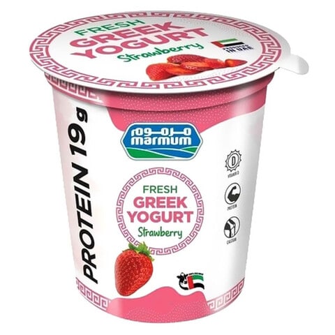 Marmum Strawberry Flavoured Fresh Greek Yogurt 150g