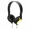 ITL Wired Over-Ear Headphones Black/Yellow