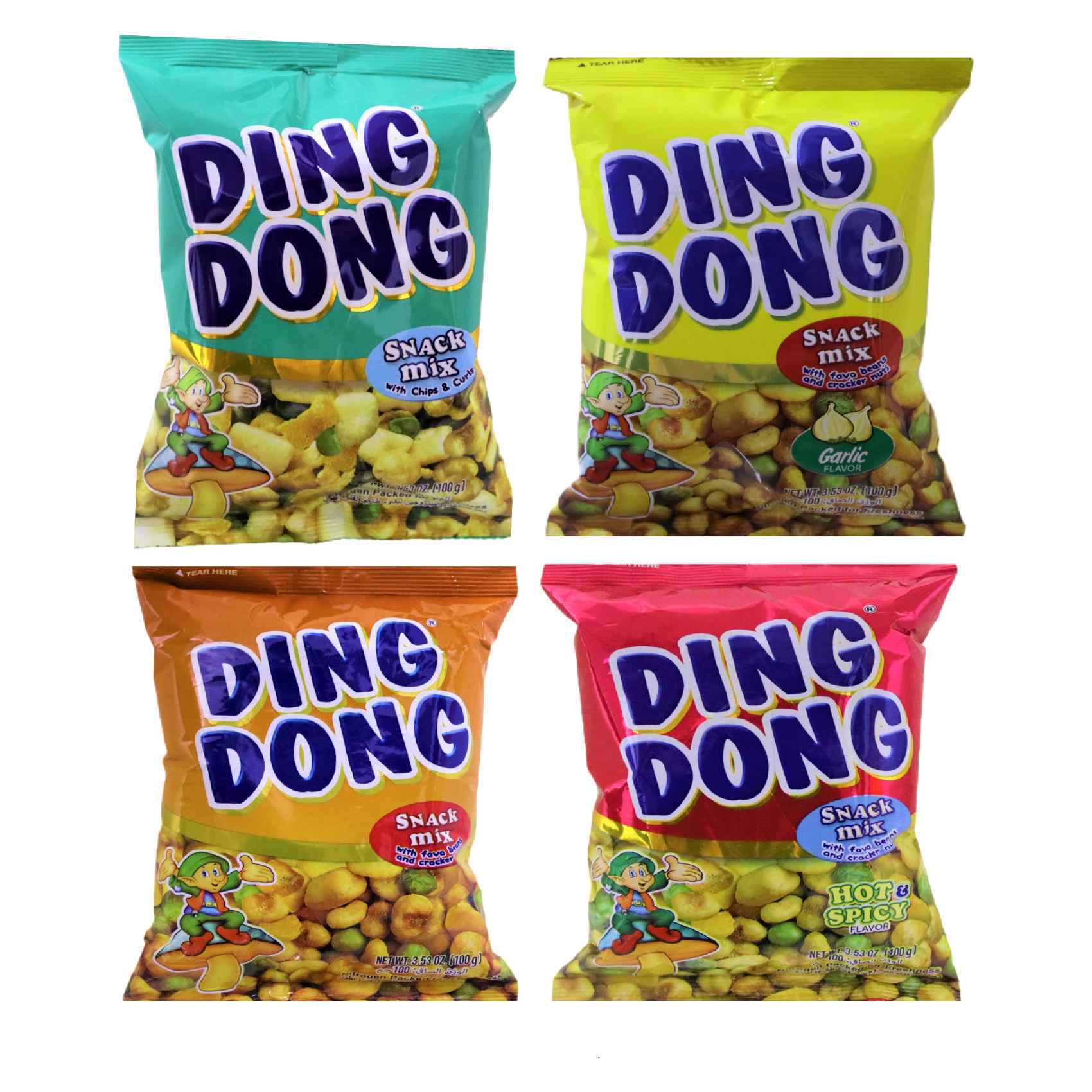 Ding Dong Snack Mix Pack of 3