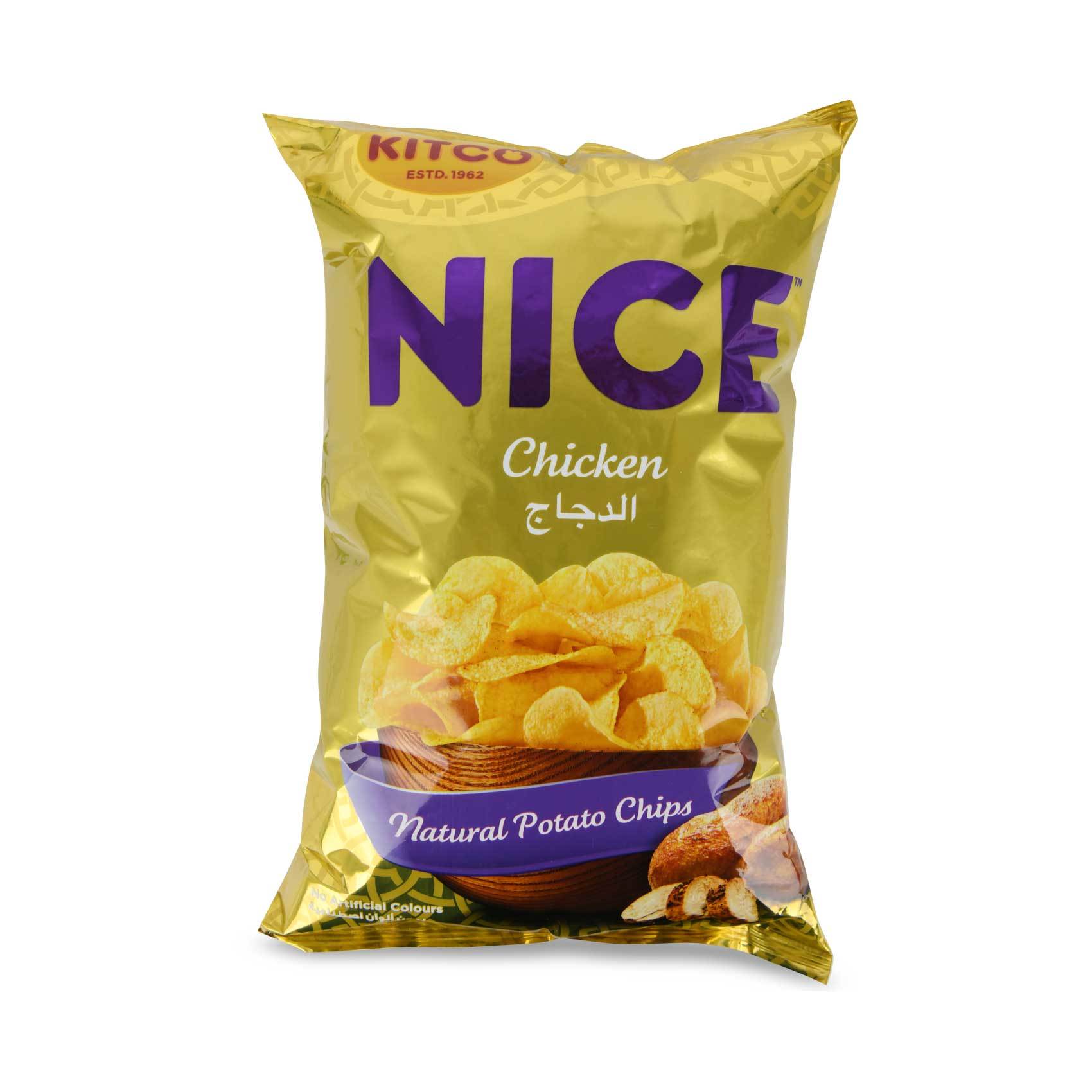 Buy Nice Potato Chips Chicken 170 G Online Shop Food Cupboard On Carrefour Saudi Arabia