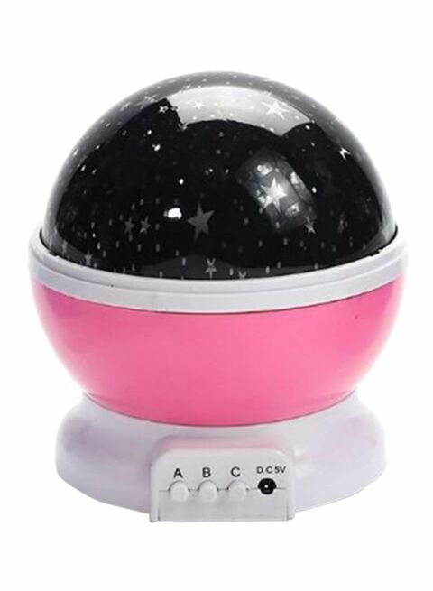 Buy Generic - Star And Moon Rotating Projector Night Lamp Pink 13 X 13 ...