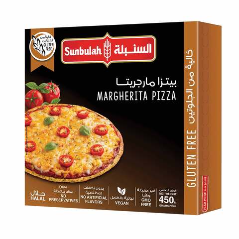 اشتري السنبلة مارجريتا بيتزا خالية من الجلوتين 450 جرام في السعودية