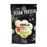 Nature&#39;s Finest Vanilla 70% Raw Protein Shake 450g