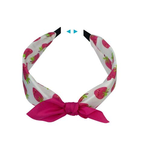 Pink headband best sale with bow