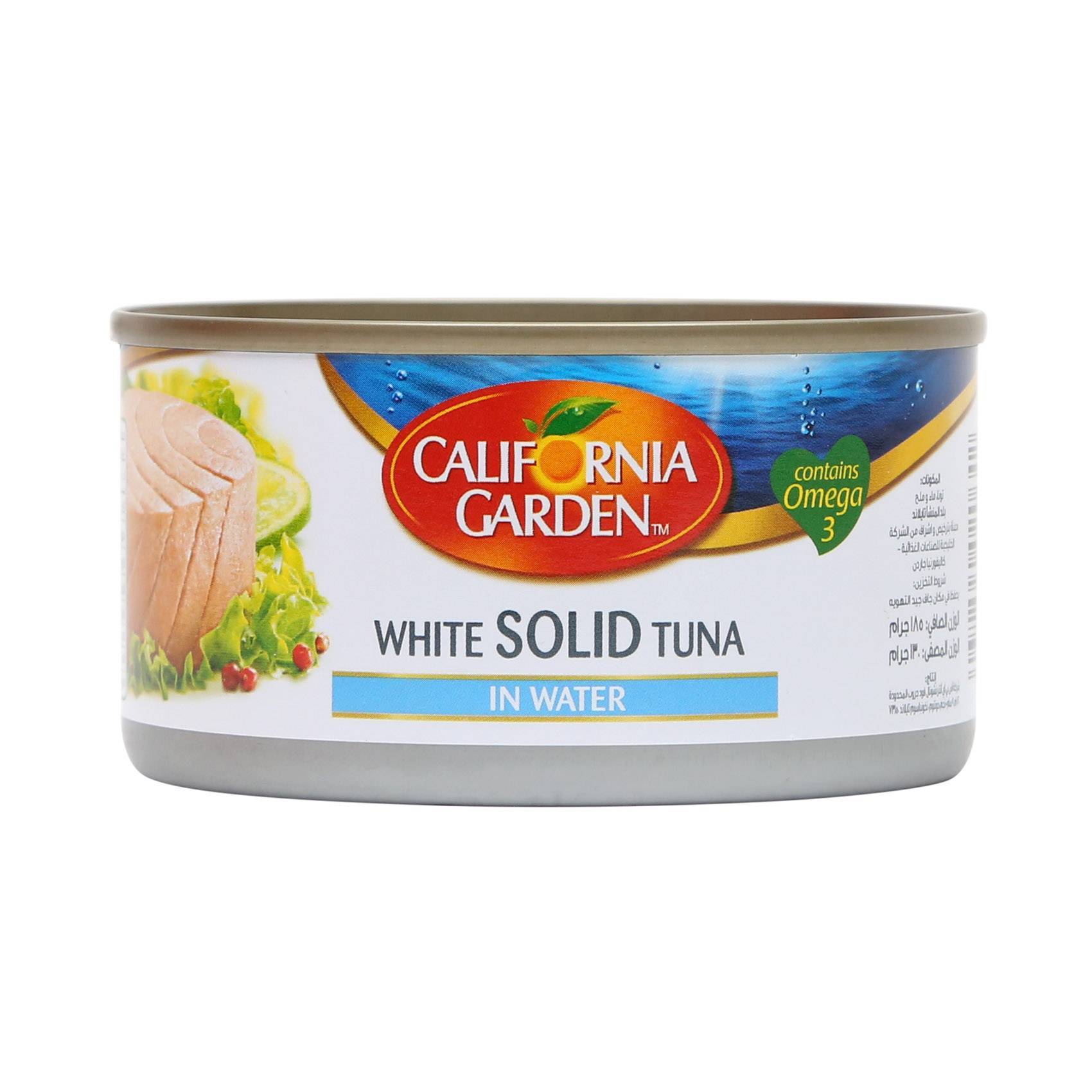 Buy California Garden White Tuna in Water and Salt 185g