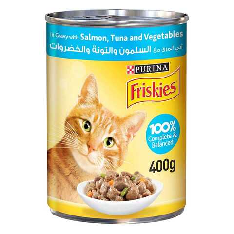 Purina Friskies Tuna Vegetables in Gravy Wet Cat Food 400g