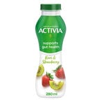 Buy Activia Kiwi And Strawberry Yoghurt 280ml in Kuwait