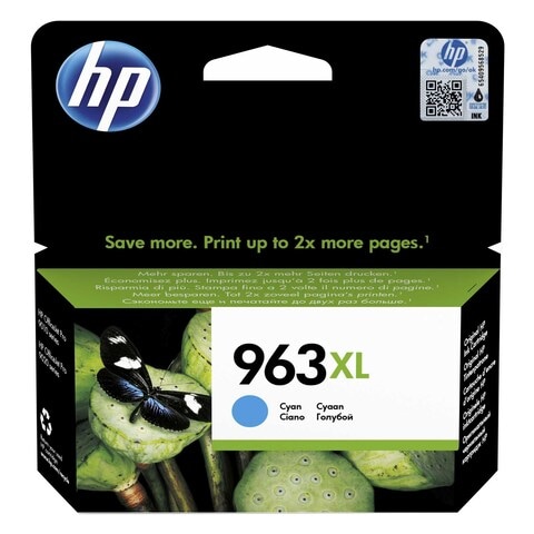 HP 963XL CYAN Original Ink Cartridge 3JA27AE