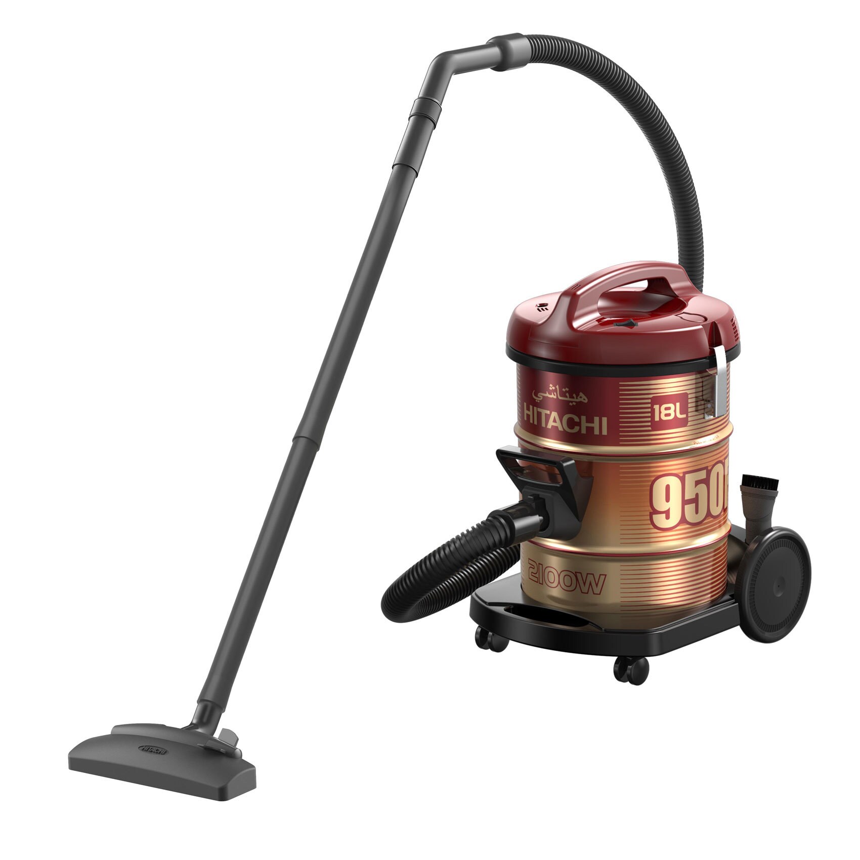Buy Hitachi 2100W Dry Vacuum Cleaner With 18L Dust Capacity Cv950F24+ 1
