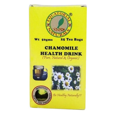 Equatorial Natural Pure Health Drink Chamomile Tea Bags 50g
