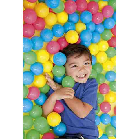 Bestway Splash And Play Bouncing Balls Multicolour 6.5cm Pack of 100