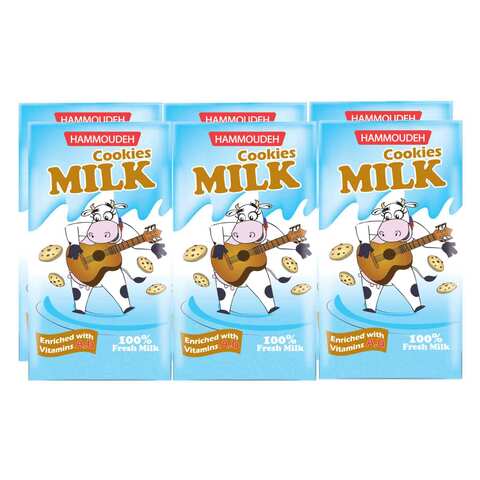 Hammoudeh Cookies Milk 125 Ml 6 Pieces