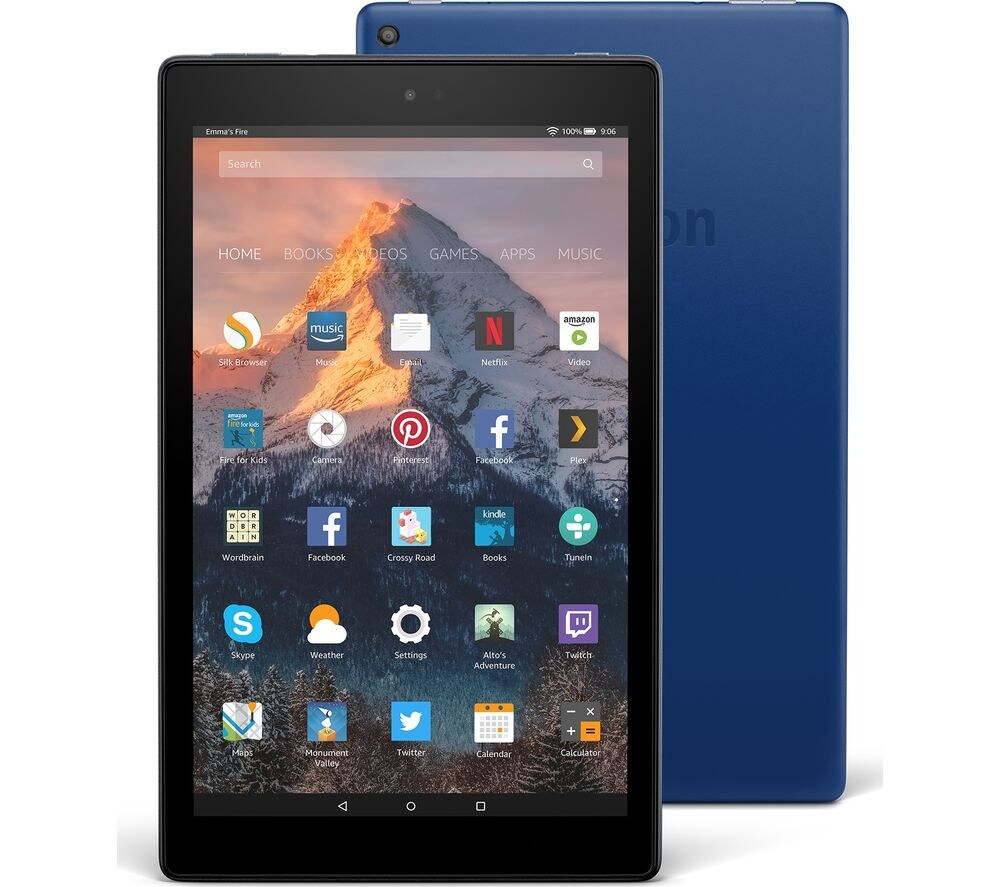 Buy Fire Hd 10 Tablet 32gb Wifi Blue 7th Online Shop Smartphones Tablets Wearables On Carrefour Uae