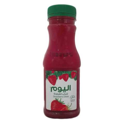 Alyoum Fresh Juice Strawberry Flavor 250 Ml