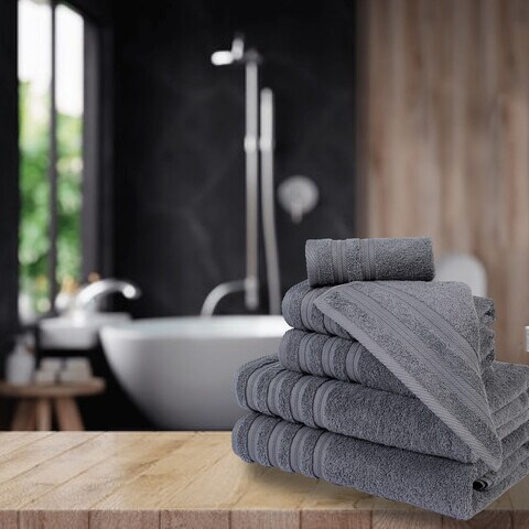 Grey on sale towel sets