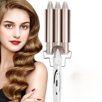 Buy Double Anion Curling Iron Hair Curler Fast Heating Adjustable