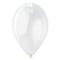 12in Standard Transparent Latex Balloon 100CT