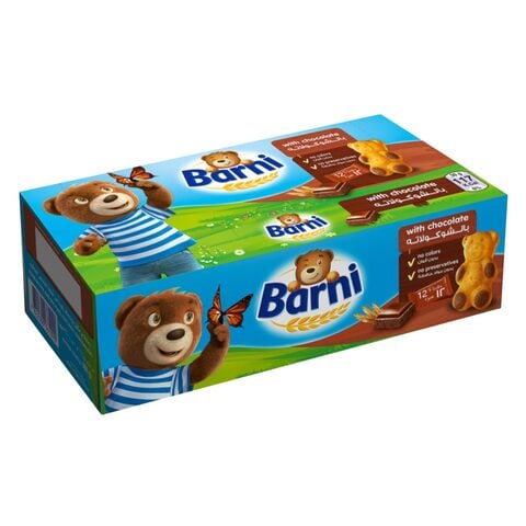 Buy Barni Cake With Chocolate 30g 12 in Saudi Arabia