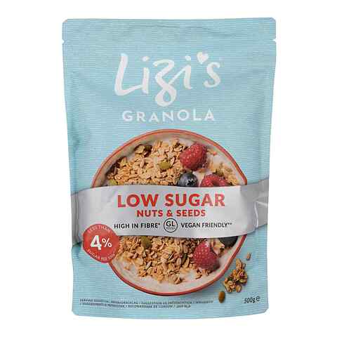 Lizis Low Sugar Granola 500g