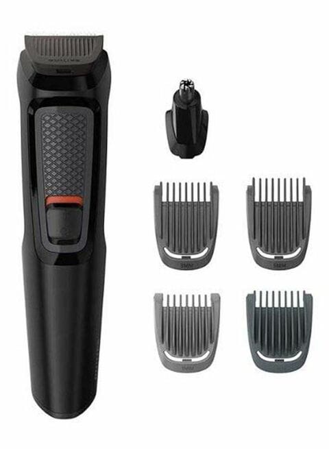 Philips Multigroom Series 3000 Hair Trimmer With Accessory Set Black