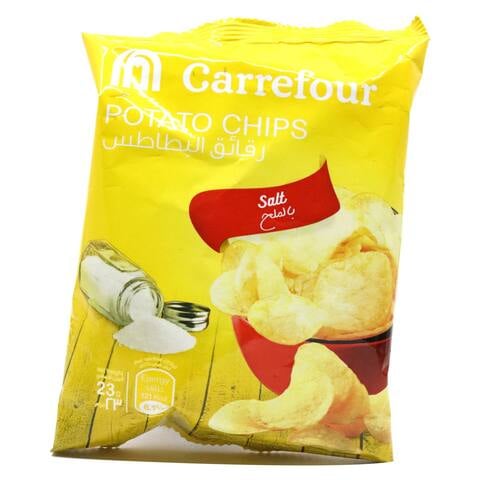 Carrefour Salted Potato Chips 23g