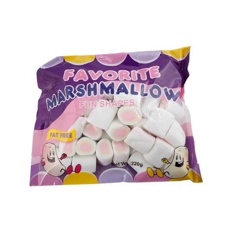 Erko Free Fat Marshmallow Favorite Fun Shapes 220 Gram